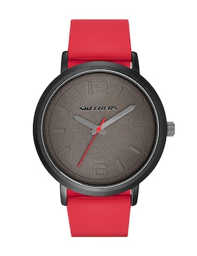 Reloj Skechers Men's Metal Case Silicone Strap para hombre SR5043