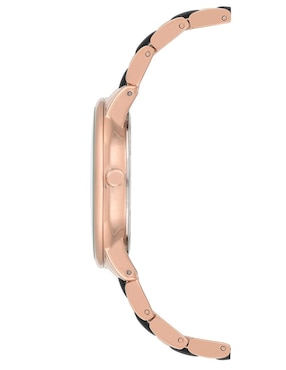 Reloj Anne Klein Black & Gold Collection para mujer AK1412BKRG