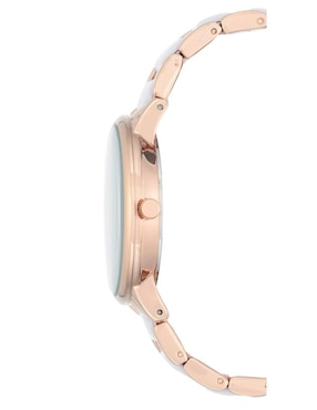 Reloj Anne Klein White & Rose Gold Collection para mujer AK1412WTRG