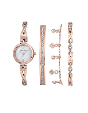 Reloj Anne Klein Rose Gold Collection para mujer AK3082RGST