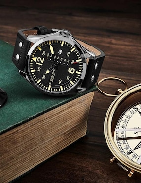 Reloj Stuhrling Aviator para hombre 3916.1