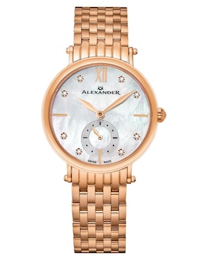 Reloj Alexander Monarch Para Mujer AD201B-03