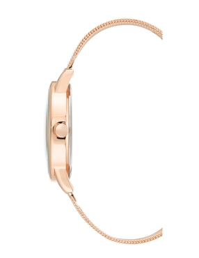 Reloj Nine West Rose Gold Collection para mujer NW2428FLRG