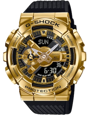 Reloj Casio G-Shock Metal Bezel Gm110 para hombre Gm-110g-1a9cr