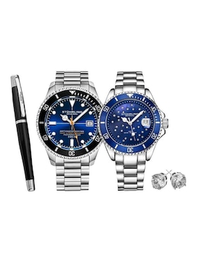 Reloj Stuhrling Aquadiver/Vogue Unisex 883H.03/3977.3 SET