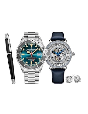 Reloj Stuhrling Aquadiver/Legacy Unisex 883H.04/3941.2 SET