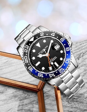 Reloj Stuhrling Aquadiver/Symphony unisex 3965.1/3985.2 SET