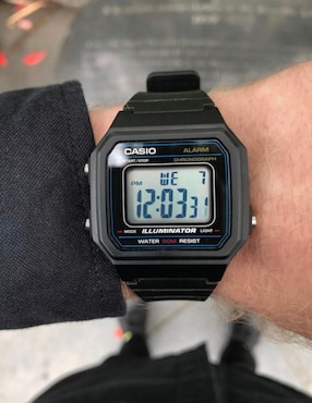 Reloj Casio W-217HM unisex W-217HM-1AVCF
