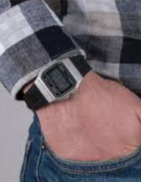 Reloj Casio F-91WM para hombre F-91WM-1BCF