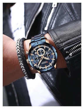 Reloj Fashion Crystals Curren para hombre 8355