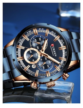 Reloj Fashion Crystals Curren para hombre 8355
