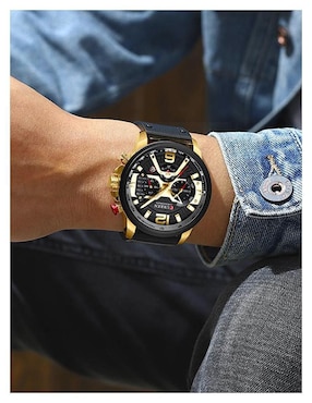 Reloj Fashion Crystals Curren para hombre Mod 01