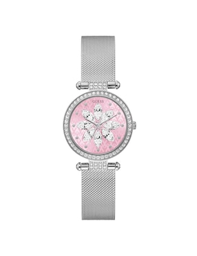 Reloj Guess Sparkling Pink Para Mujer Gw0032l3