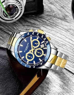 Reloj Stuhrling Monaco para hombre 3960.6