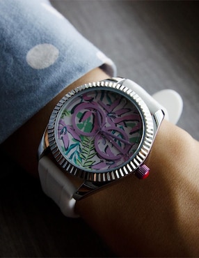 Reloj Cloe Alia para mujer OE2213-WT