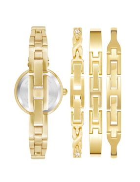 Reloj Anne Klein Gold Collection para mujer AK2238BKST