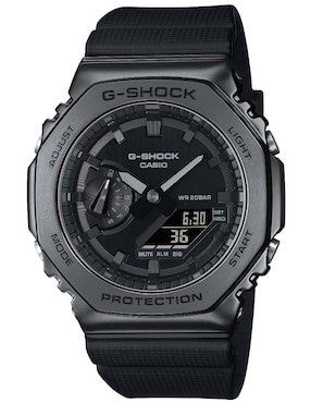 Reloj Casio G-shock Metal Gm-2100 Para Hombre Gm-2100bb-1acr