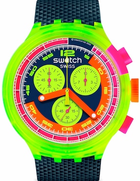 Reloj Swatch Big bold chrono biosourced unisex SB06J100