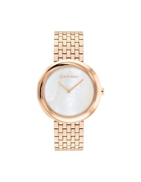 Reloj Calvin Klein Twisted Bezel Para Mujer 25200322