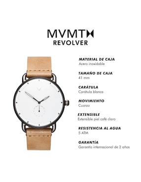 Reloj Mvmt Revolver para hombre D-MR01-WC