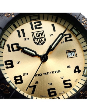 Reloj Luminox Leatherback Sea Turgle Gian 0320 Series para hombre XS.0325.GP