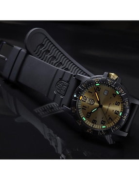 Reloj Luminox Leatherback Sea Turgle Gian 0320 Series para hombre XS.0325.GP