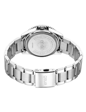Reloj Enso Mens Silver para hombre EW1036G2