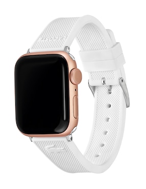 Correa para reloj Lacoste para Apple de silicón texturizado