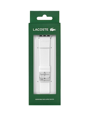 Correa para reloj Lacoste para Apple de silicón texturizado