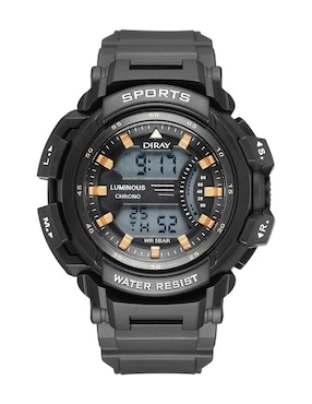 Reloj Diray Gents Black Para Hombre