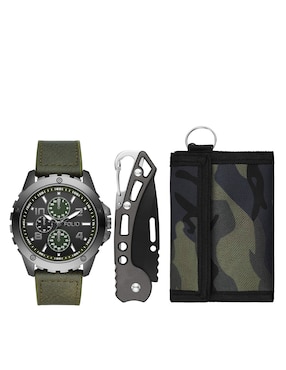 Box Set Reloj Mass Market Folio Para Hombre FMDFL6040