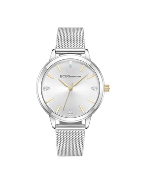 Reloj Bcbgmaxazria Silver Collection Para Mujer BBWLG0036903