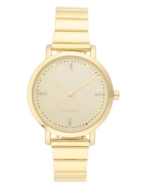 Reloj Nine West Gold Collection Para Mujer NW2278CHGB