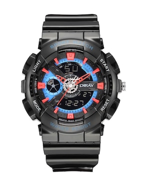 Reloj Diray Gents Black Para Hombre Dr341adh1