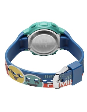 Reloj Slop Azul Print Smile para niño SW8825LK2
