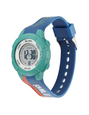Reloj Slop Azul Print Smile para niño SW8825LK2