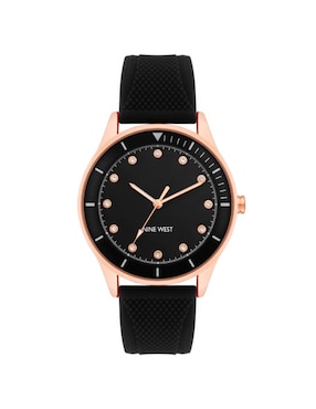 Reloj Nine West Black Collection Para Mujer NW2938RGBK