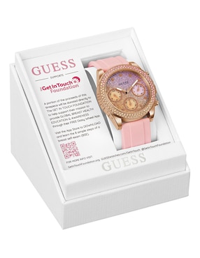 Reloj Guess Sparkling Pink para mujer GW0032L4