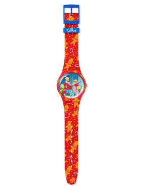 Reloj Swatch The Simpsons XMAS unisex SUOZ361