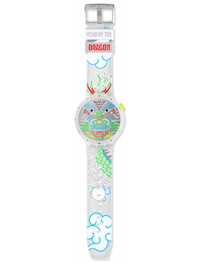 Reloj Swatch Year Of The Dragon unisex SB05Z102