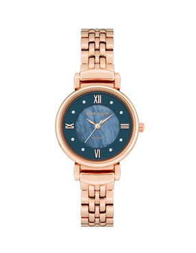 Reloj Anne Klein Rose Gold Collection Para Mujer Ak4723mngr