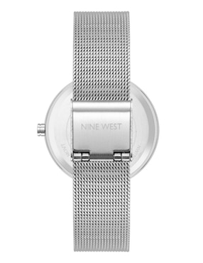 Reloj Nine West Silver Collection para mujer NW3001FLSV