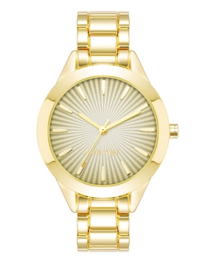 Reloj Nine West Gold Collection Para Mujer Nw3006chgb