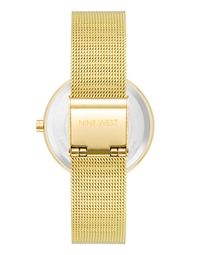 Reloj Nine West Gold Collection para mujer NW3000FLGB