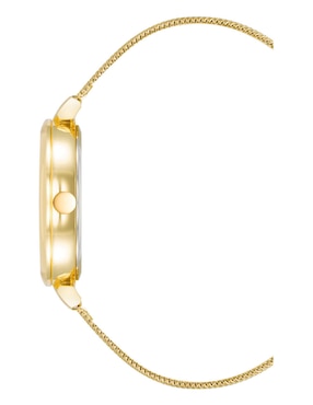 Reloj Nine West Gold Collection para mujer NW3000FLGB