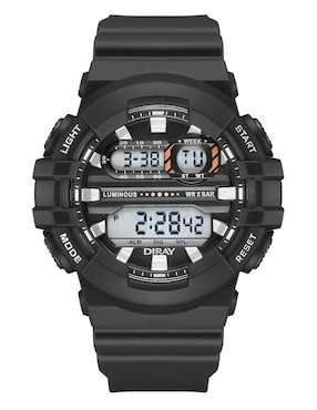 Reloj Diray Gents Black Dr2242g1 Para Hombre Dr2242g1