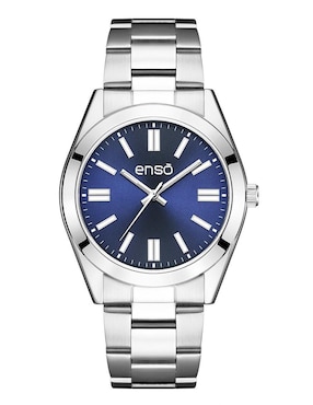 Reloj Enso Gentleman Silver Para Hombre Ew1062g2