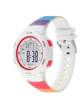 Reloj Slop Blanco Multicolor unisex SW8217LK18