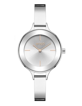 Reloj Enso Ladies Silver Para Mujer Ew1061l2