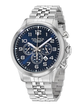 Box Set Reloj Nautica Nct Blueocean Para Hombre Napbos406